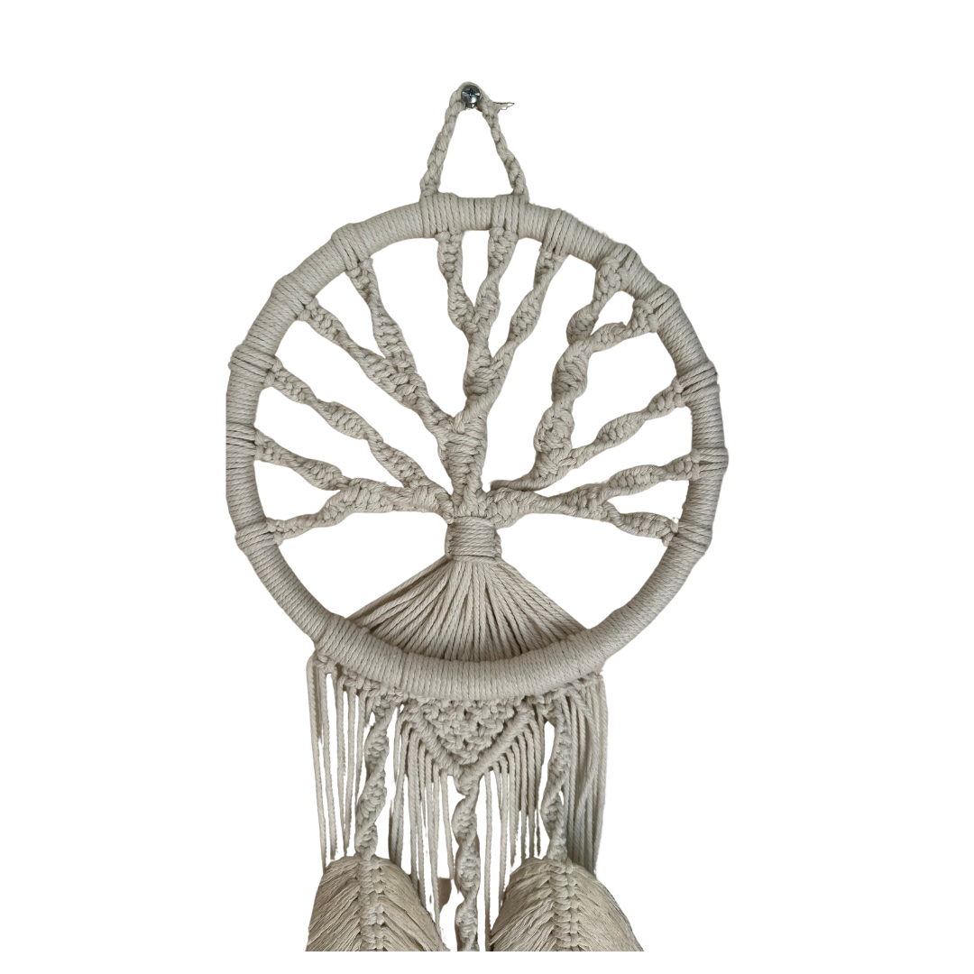 Macramé Tree of Life Wall Hanging – Handmade Boho Decor