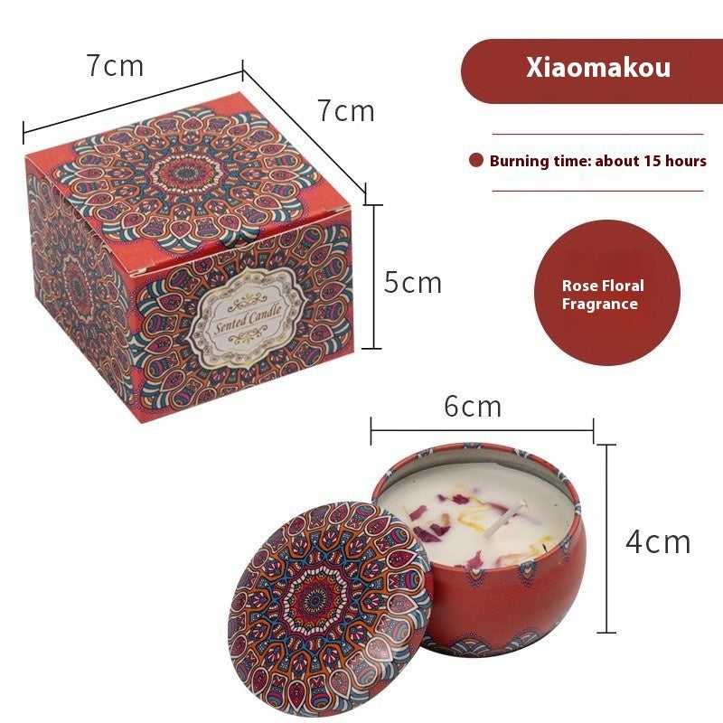Tinplate Box Jar Aromatherapy Candle