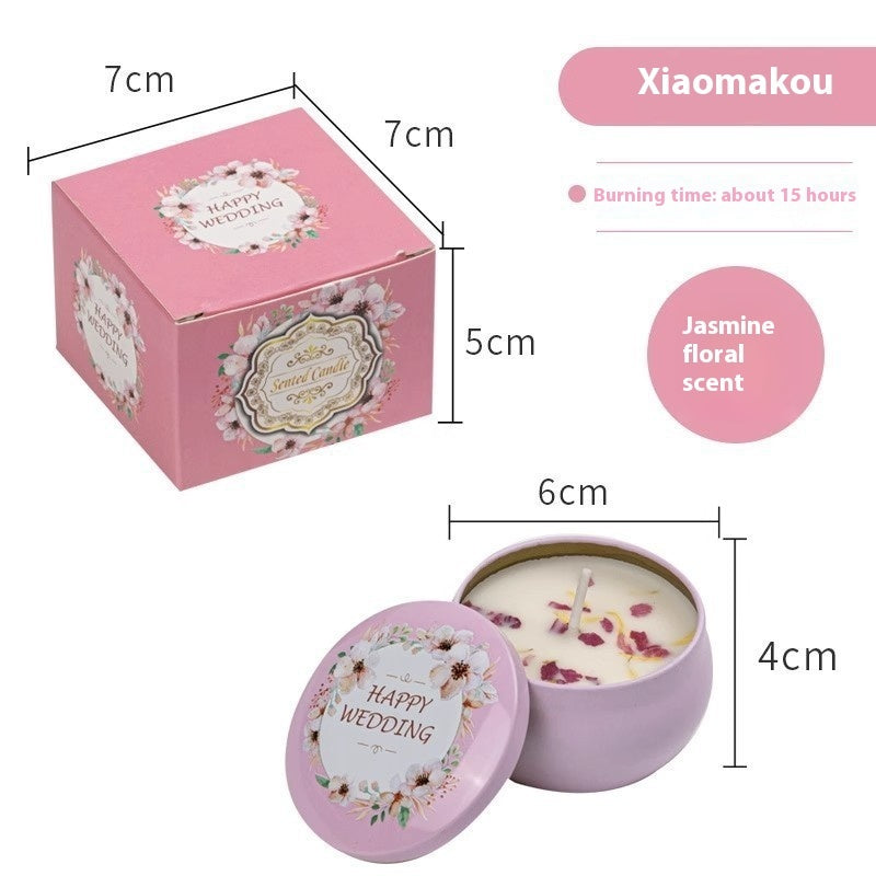 Tinplate Box Jar Aromatherapy Candle