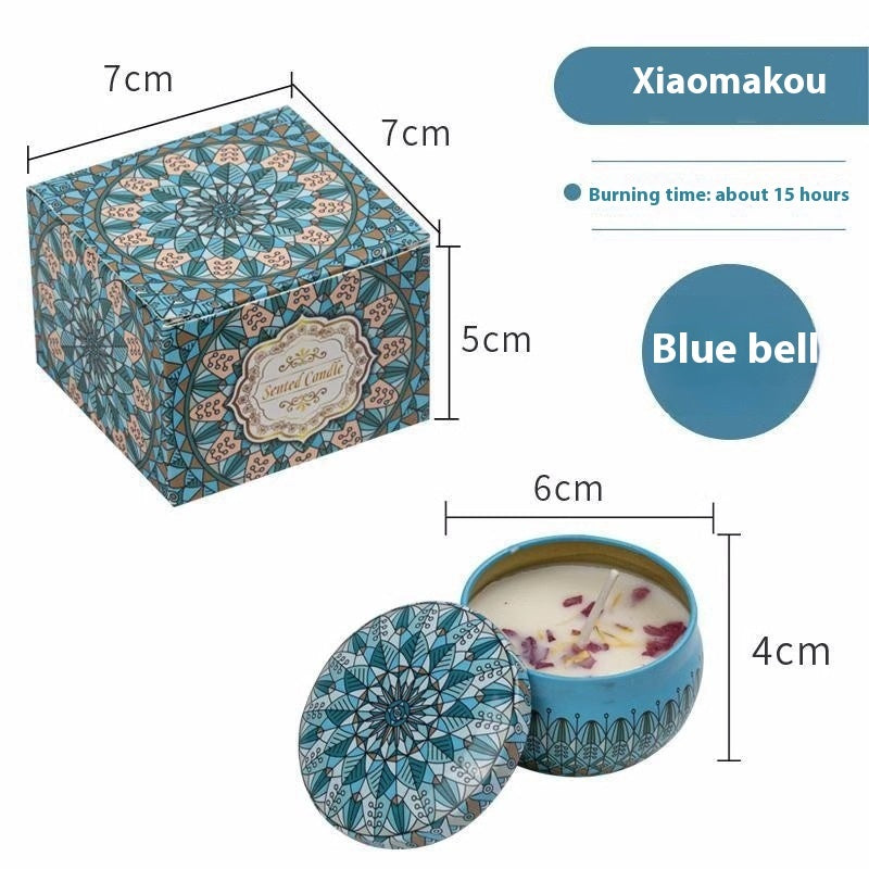 Tinplate Box Jar Aromatherapy Candle