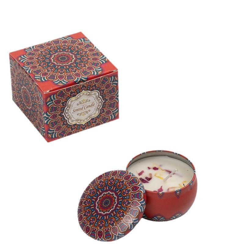 Tinplate Box Jar Aromatherapy Candle