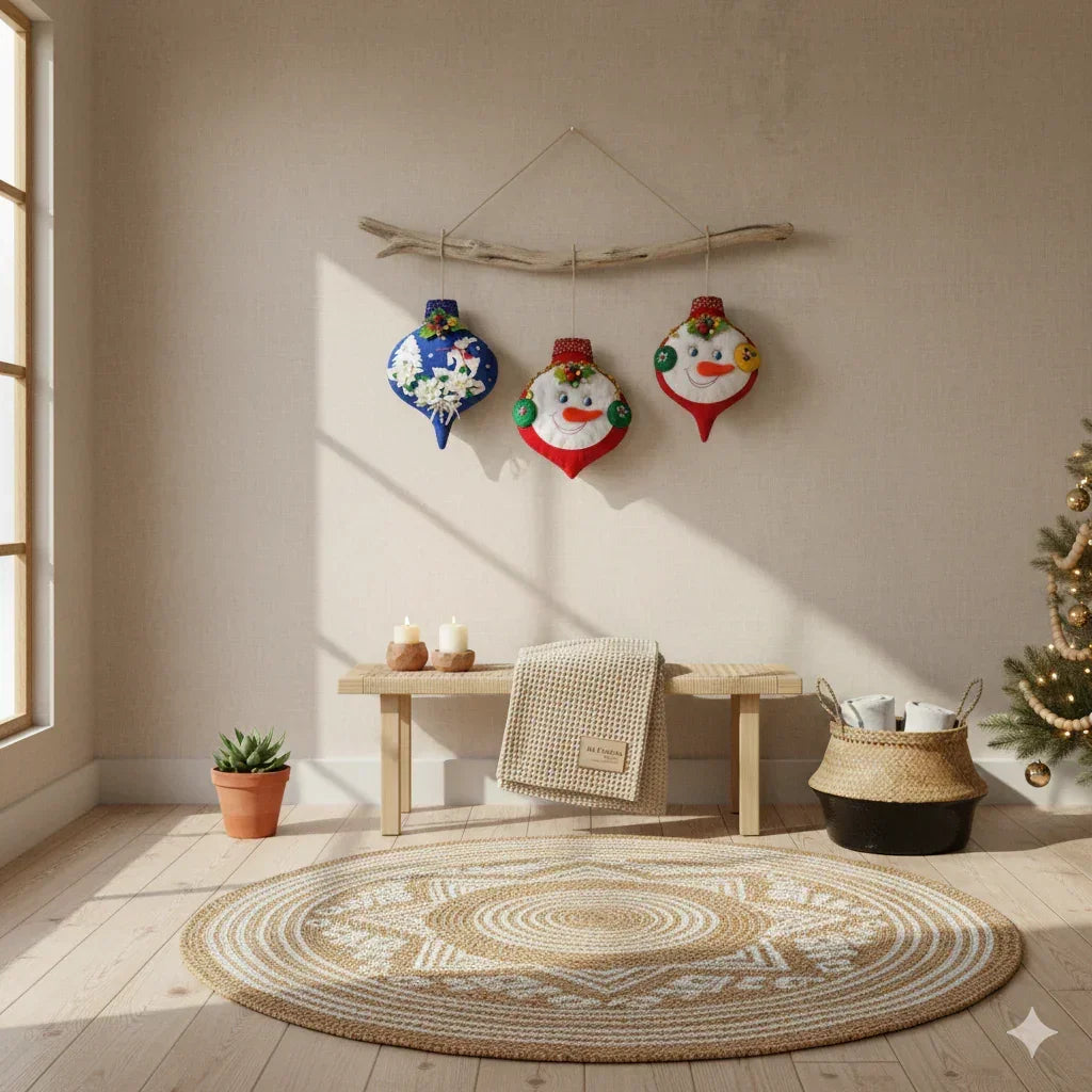 Handmade 11" ❄️ Winter Wonderland Mi Tierra Crafts